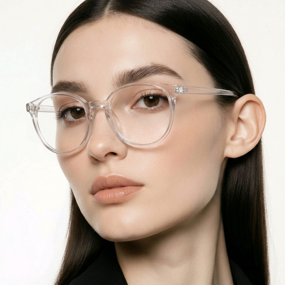 🆕👓 CLEAR ACRYLIC ANTI-BLUE LIGHT GLASSES👓